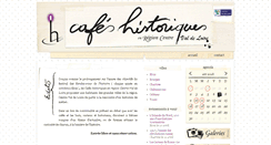 Desktop Screenshot of cafeshistoriques.com